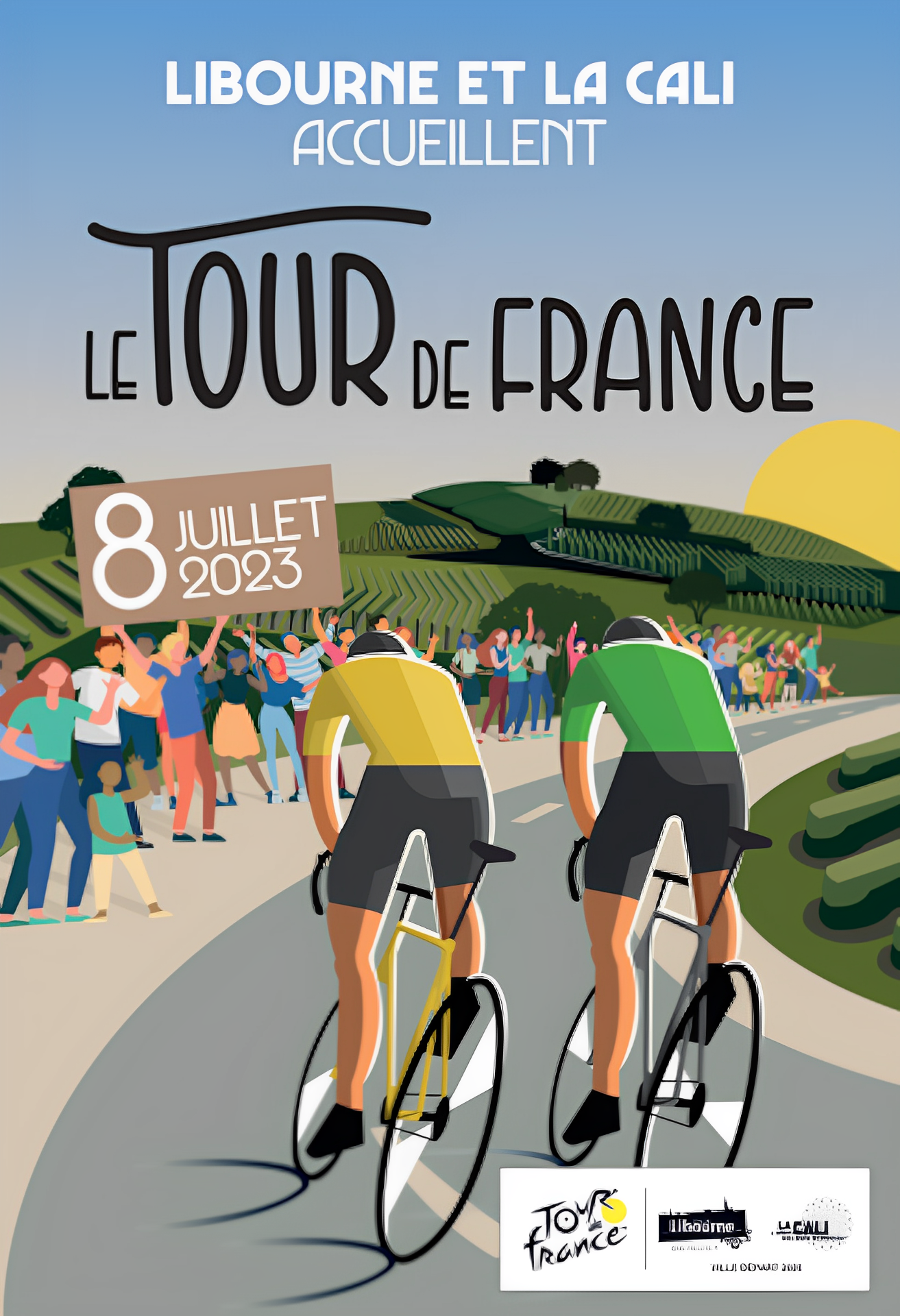 Libourne accueille le Tour de France - 2023 - Libournavelo-V3